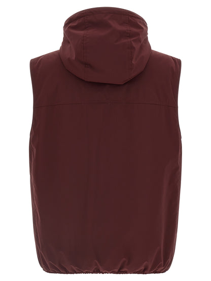 Hooded vest Gilet