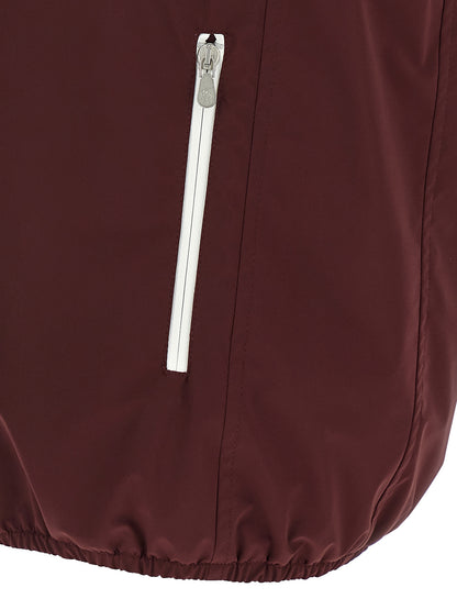 Hooded vest Gilet