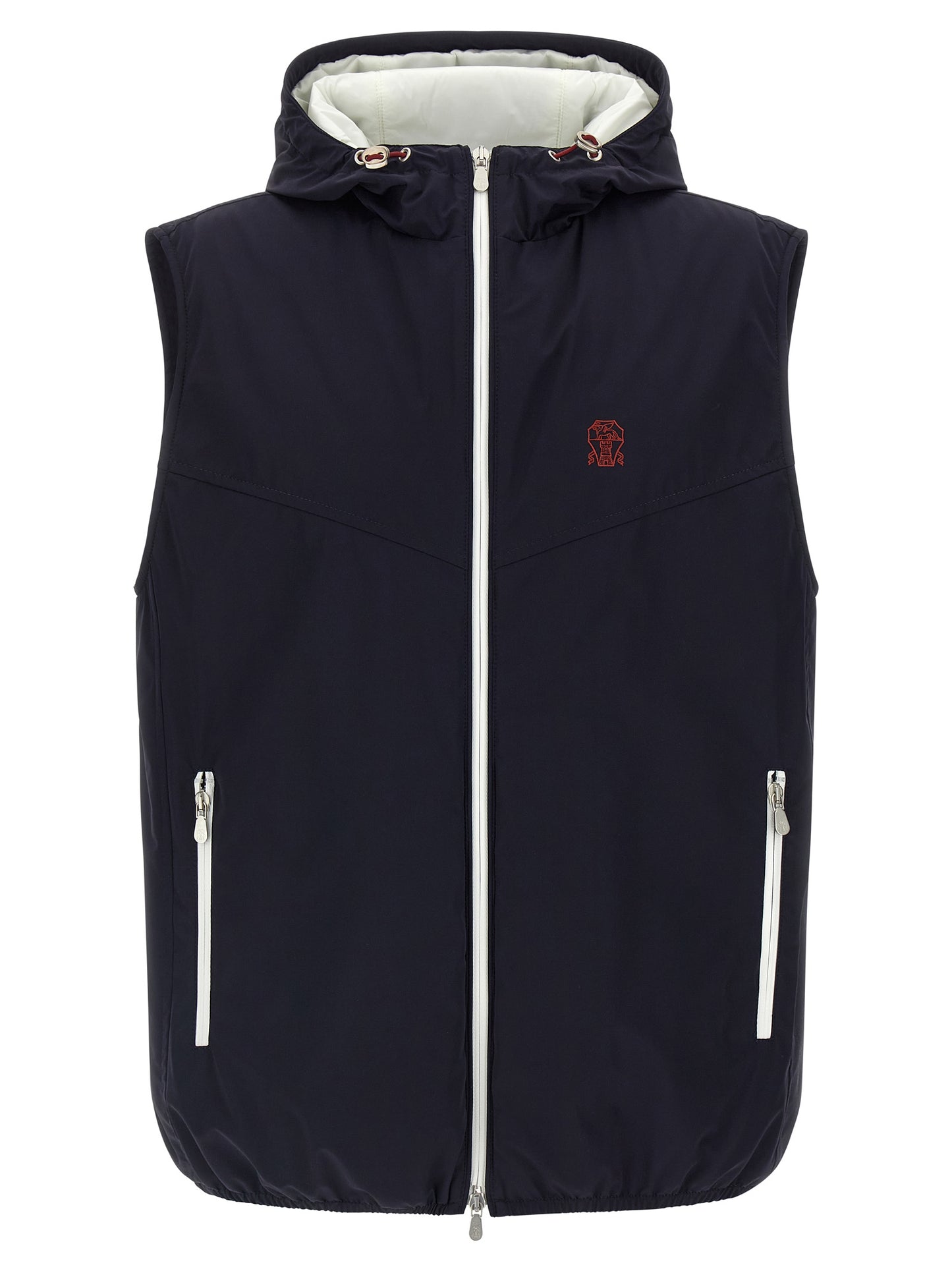 Hooded vest Gilet