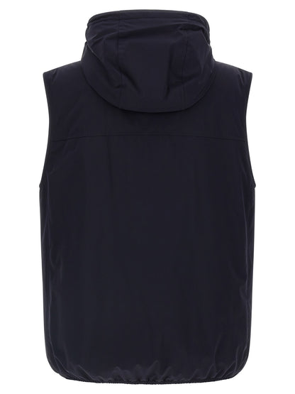Hooded vest Gilet