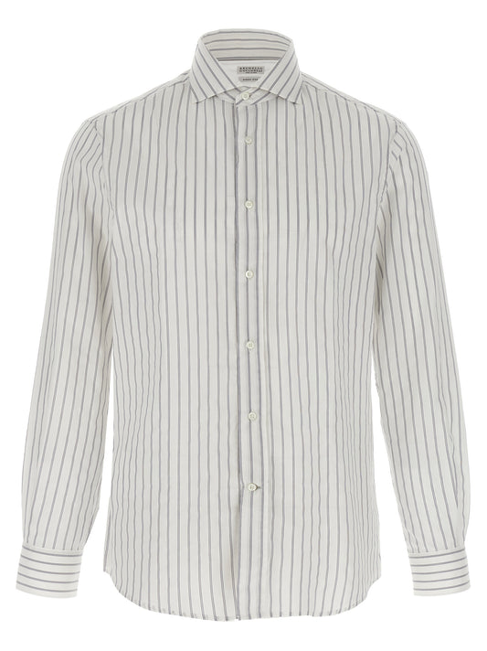 Striped canvas shirt Shirt, blouse