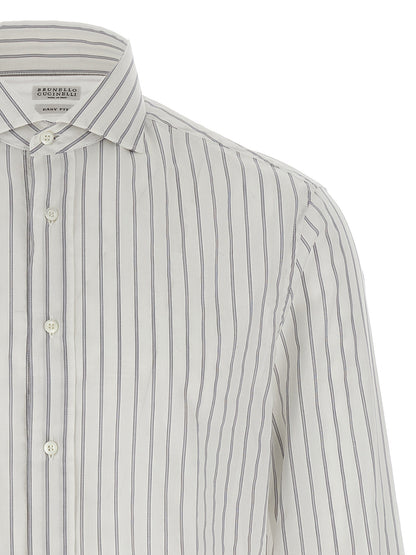 Striped canvas shirt Shirt, blouse