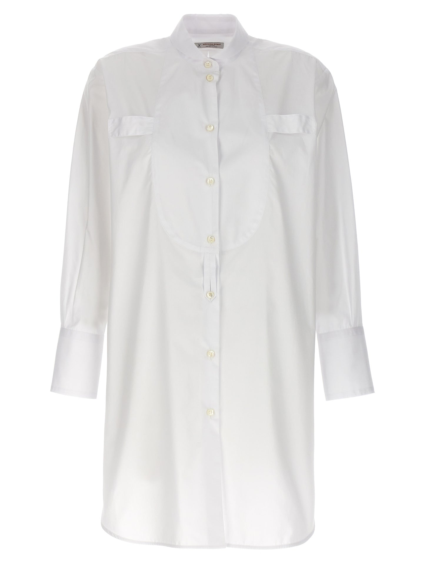 Long plastron tuxedo shirt Shirt, blouse