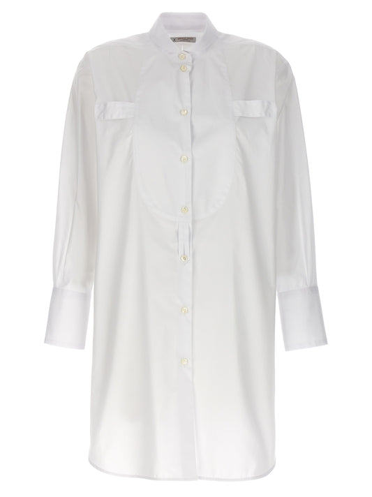Long plastron tuxedo shirt Shirt, blouse