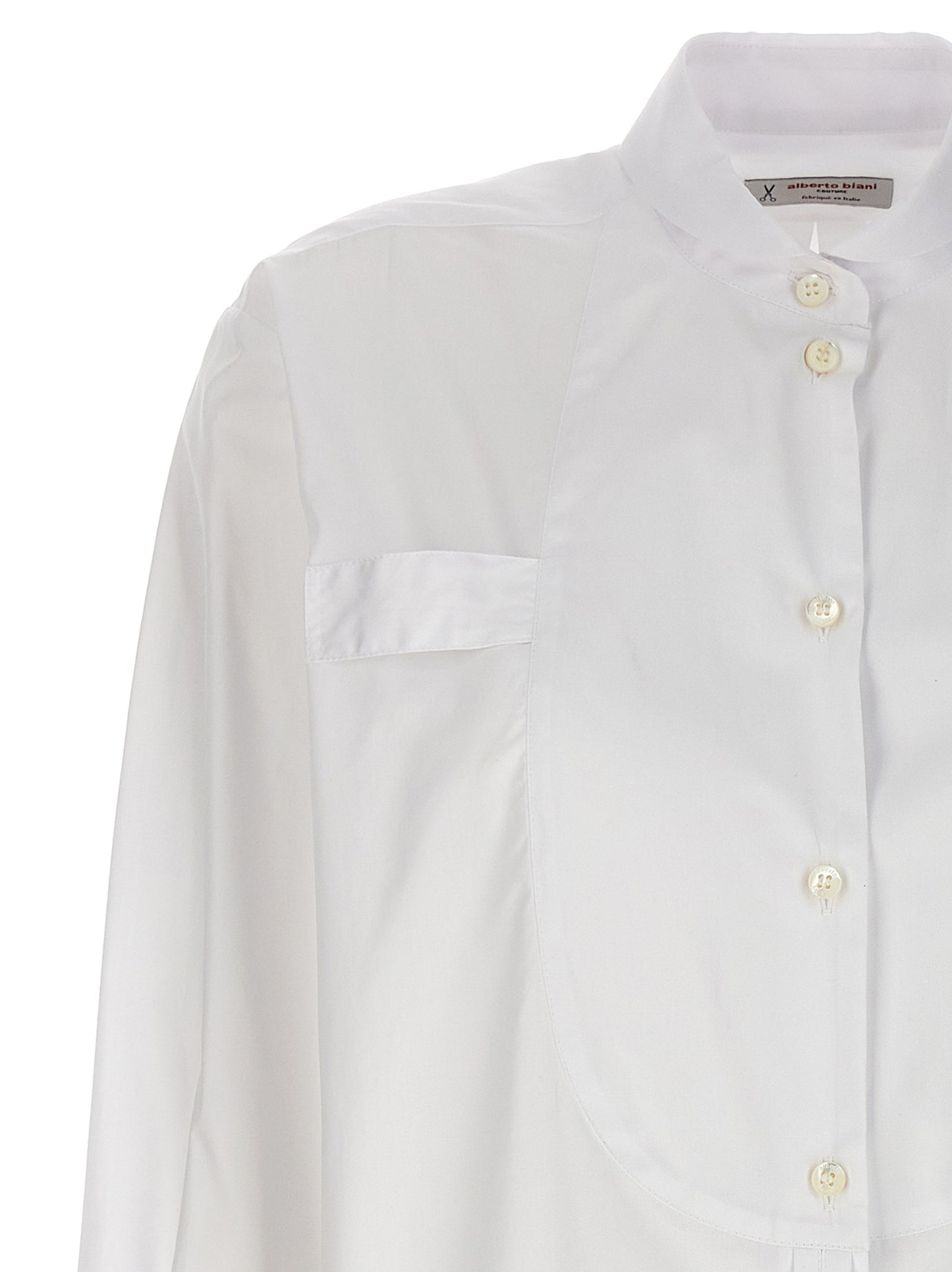 Long plastron tuxedo shirt Shirt, blouse
