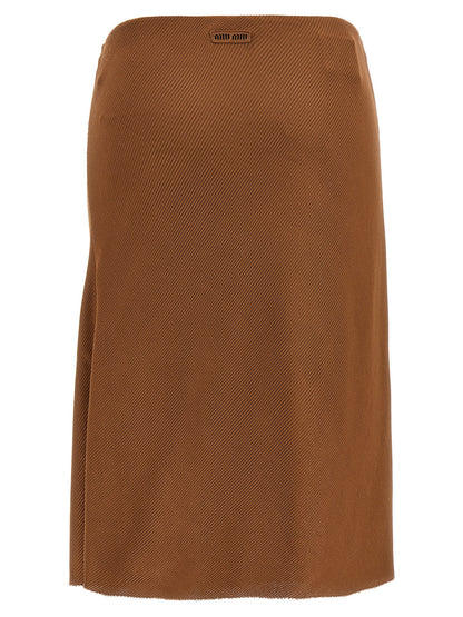 Silk skirt Skirts