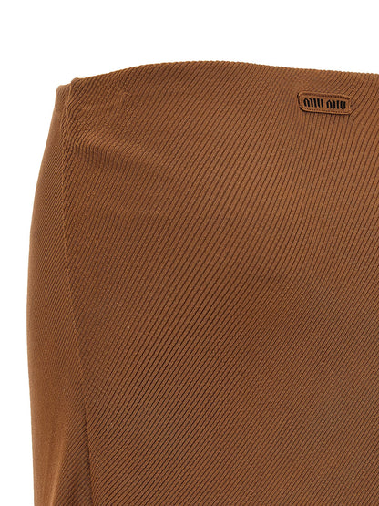 Silk skirt Skirts