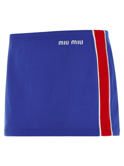 Logo embroidery skirt Skirts