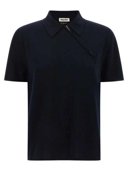Zip polo shirt Polo