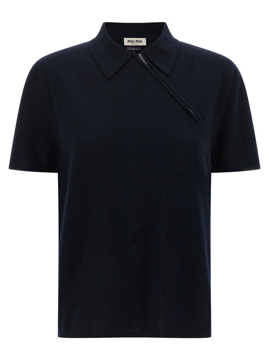 Zip polo shirt Polo