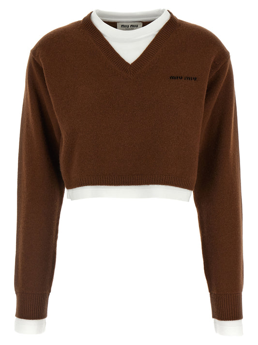 Cropped sweater Sweater, cardigans