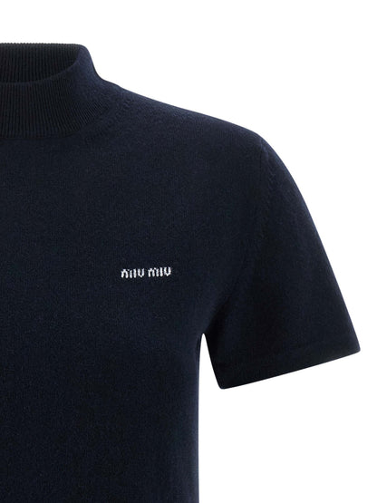 Logo intarsia sweater Sweater, cardigans