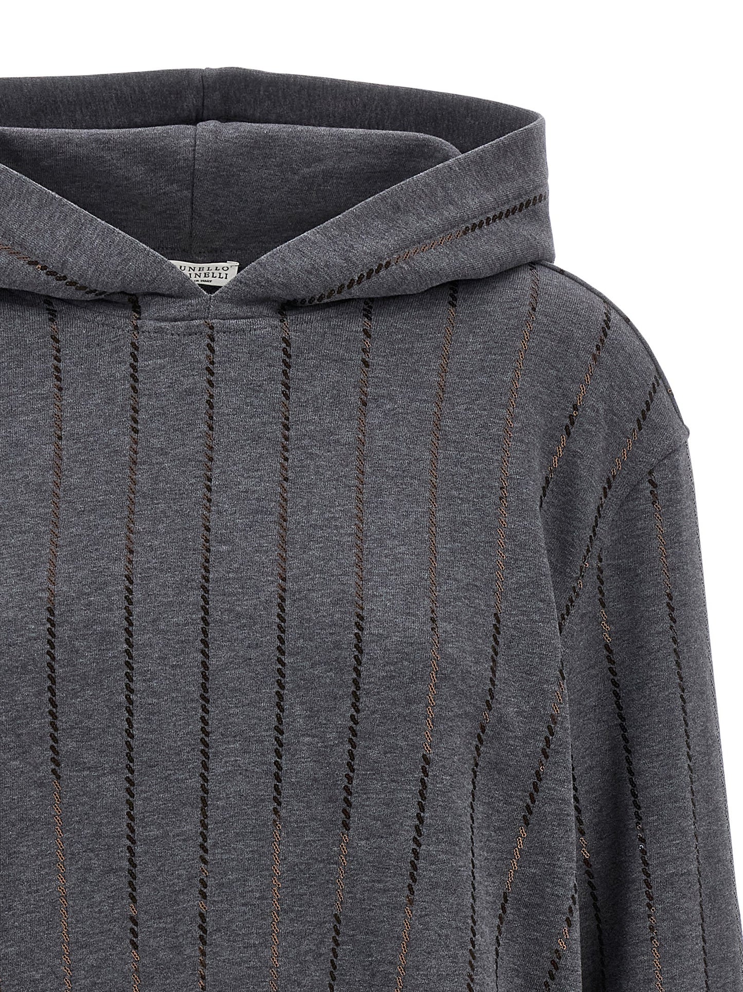 Micro sequin hoodie Sweatshirt