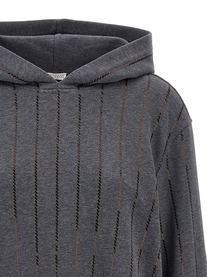 Micro sequin hoodie Sweatshirt