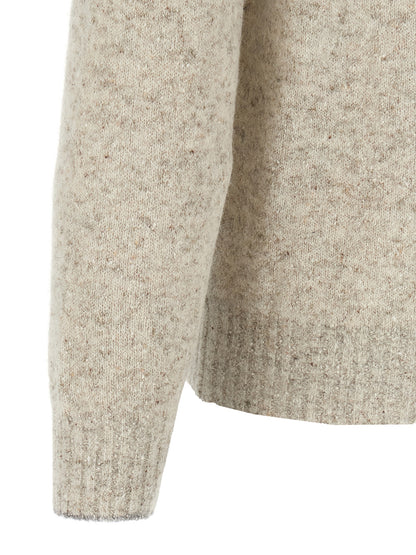 Buttoned yarn sweater Sweater, cardigans