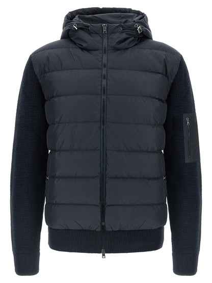 Bi-material down jacket Down jacket, Parka, Casual jackets