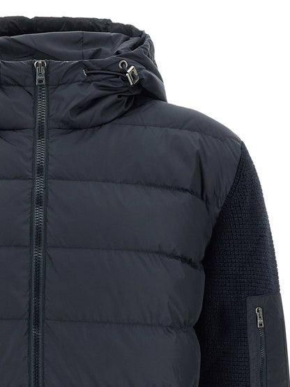 Bi-material down jacket Down jacket, Parka, Casual jackets