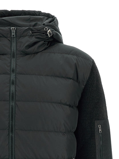 Bi-material down jacket Down jacket, Parka, Casual jackets