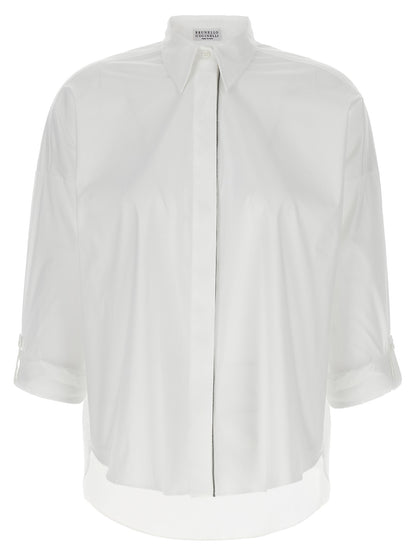'Shiny Trim' shirt Shirt, blouse
