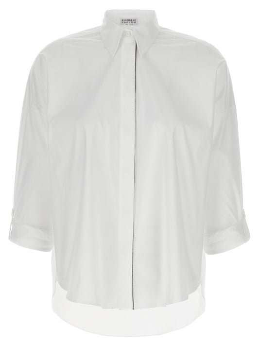 'Shiny Trim' shirt Shirt, blouse