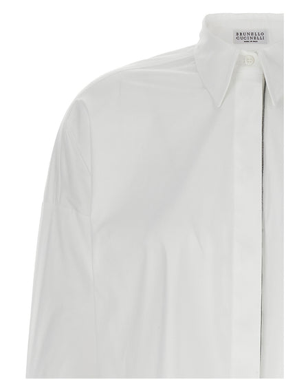 'Shiny Trim' shirt Shirt, blouse