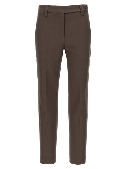 Monile cotton pants Pants