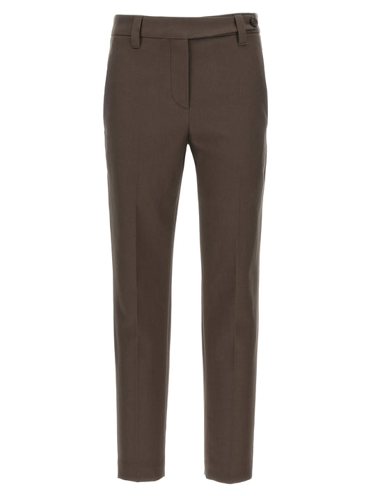 Monile cotton pants Pants