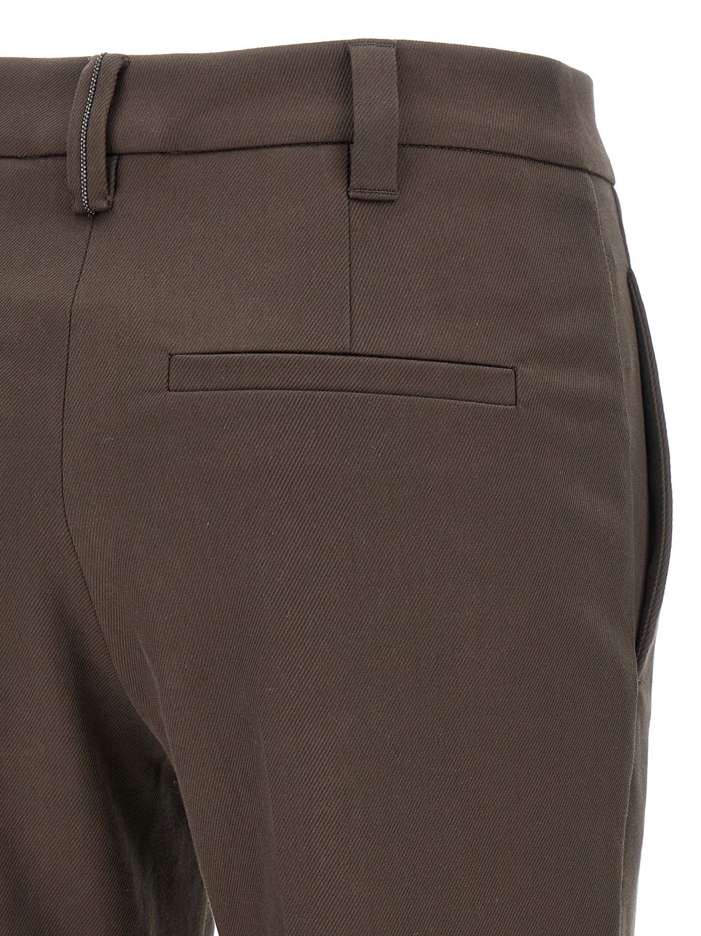 Monile cotton pants Pants