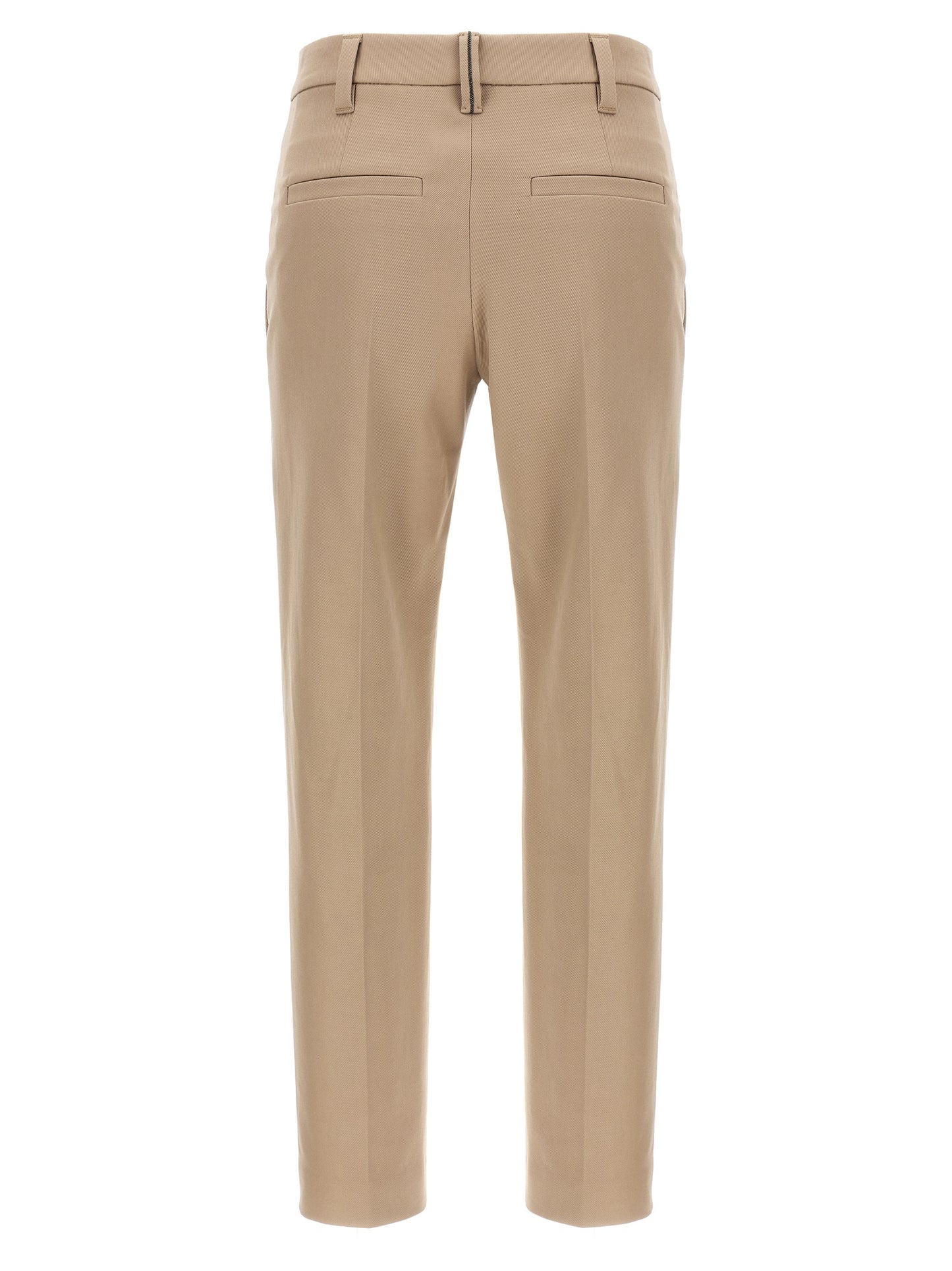Monile cotton pants Pants