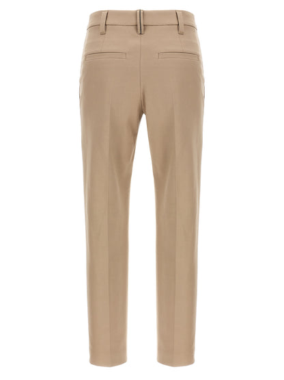 Monile cotton pants Pants