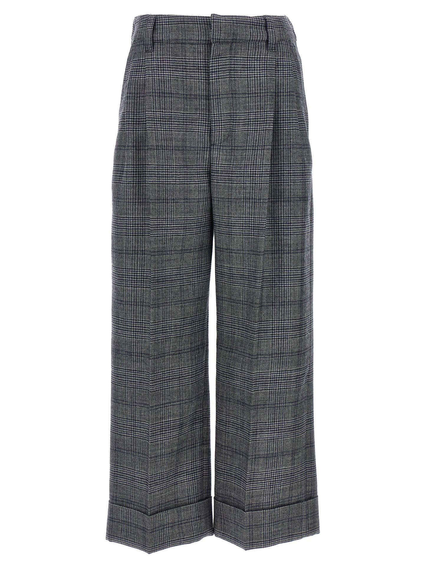 Pied de poule wool pants Pants