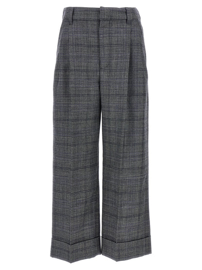 Pied de poule wool pants Pants