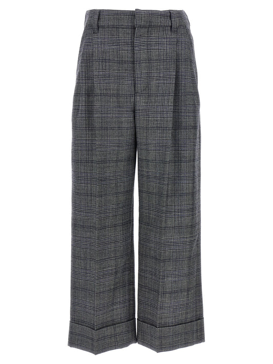 Pied de poule wool pants Pants