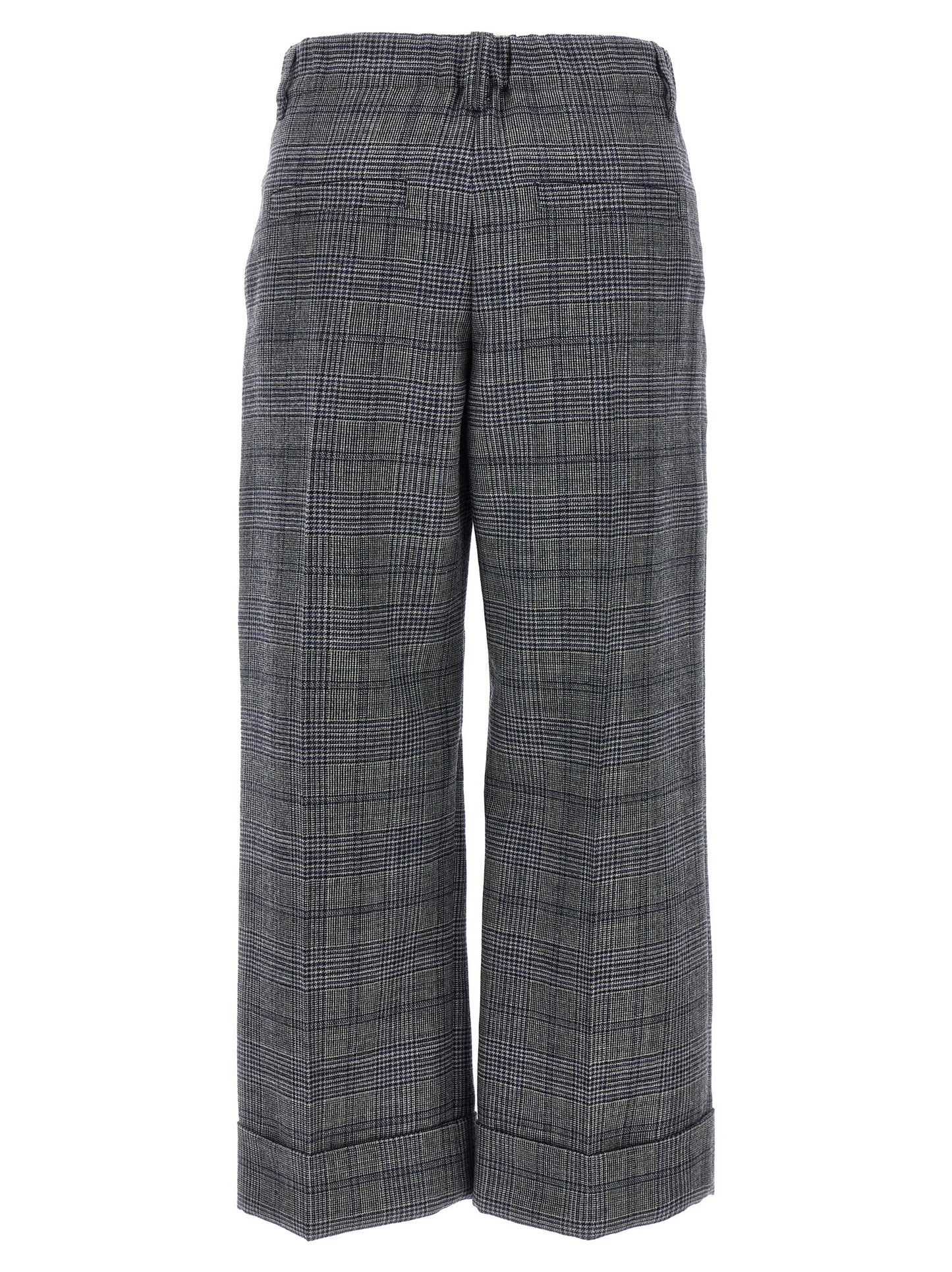 Pied de poule wool pants Pants