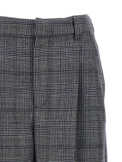 Pied de poule wool pants Pants