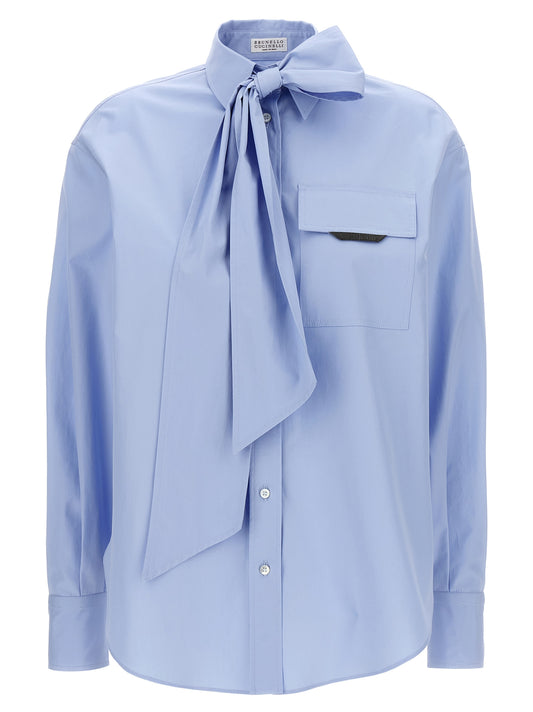 'Shiny Flap Detail' shirt Shirt, blouse