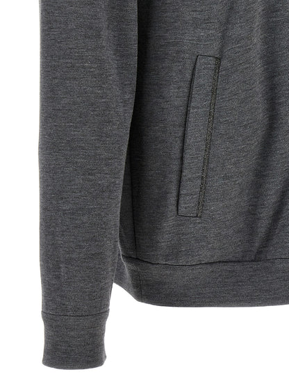 'Precious Zipper Pull' Hoodie. Sweatshirt