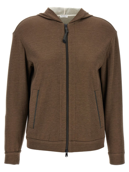'Precious Zipper Pull' Hoodie. Sweatshirt
