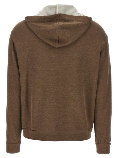 'Precious Zipper Pull' Hoodie. Sweatshirt