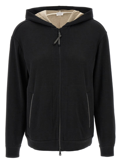 'Precious Zipper Pull' Hoodie. Sweatshirt