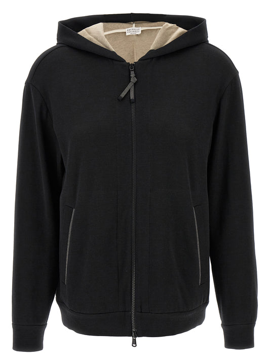 'Precious Zipper Pull' Hoodie. Sweatshirt