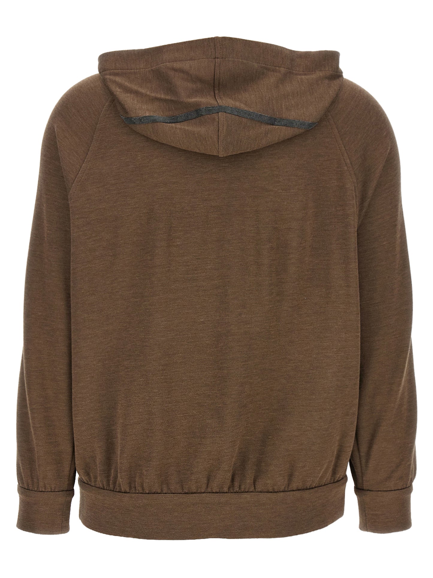 'Shiny Trims' hoodie Sweatshirt