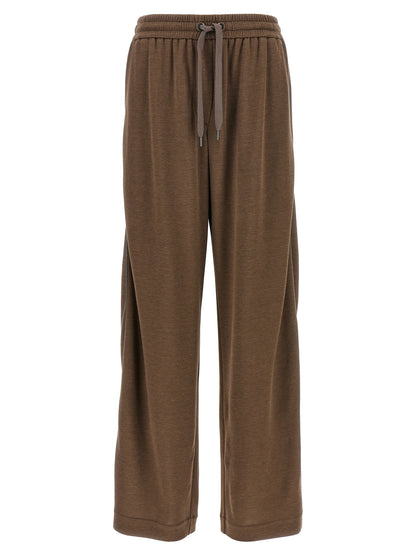 'Shiny Trims' joggers Pants