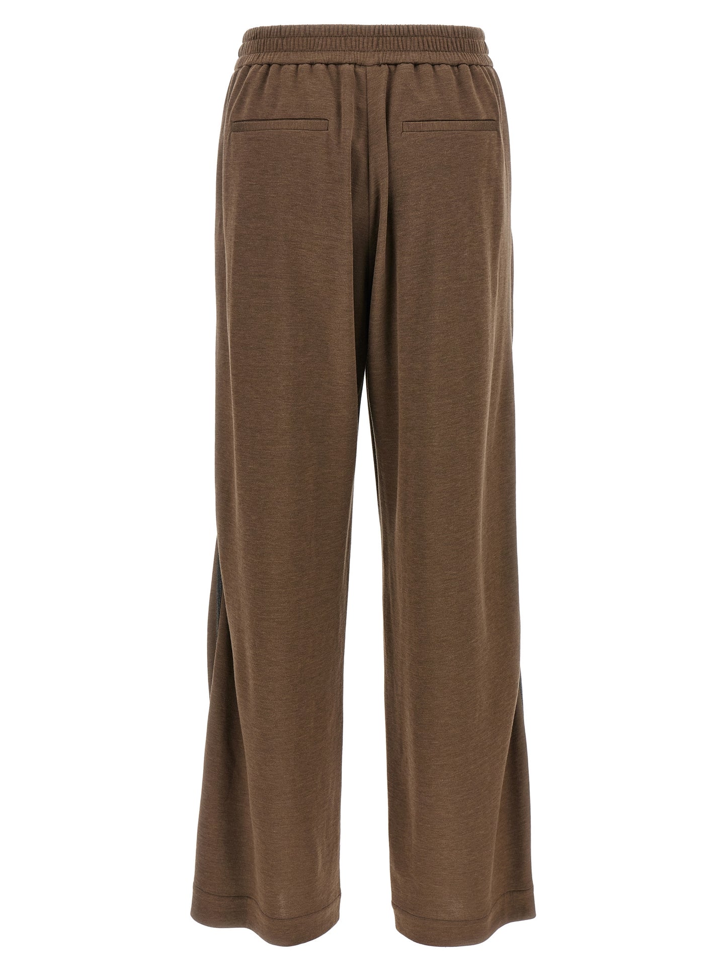 'Shiny Trims' joggers Pants