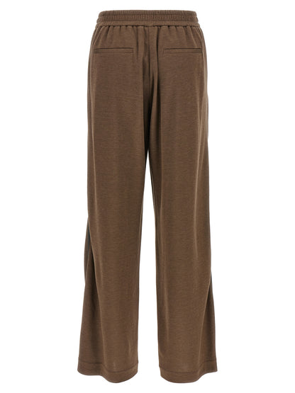 'Shiny Trims' joggers Pants