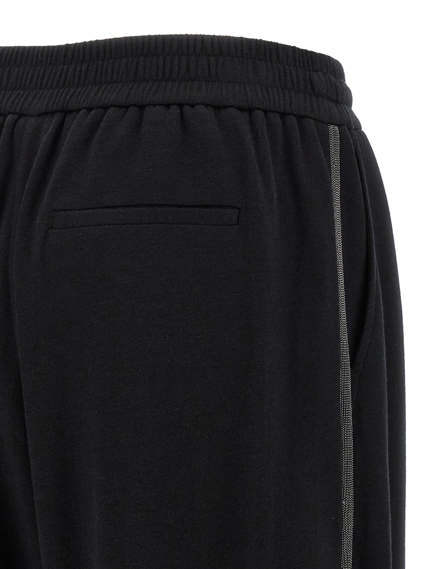 'Shiny Trims' joggers Pants