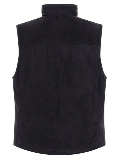 Suede vest Gilet