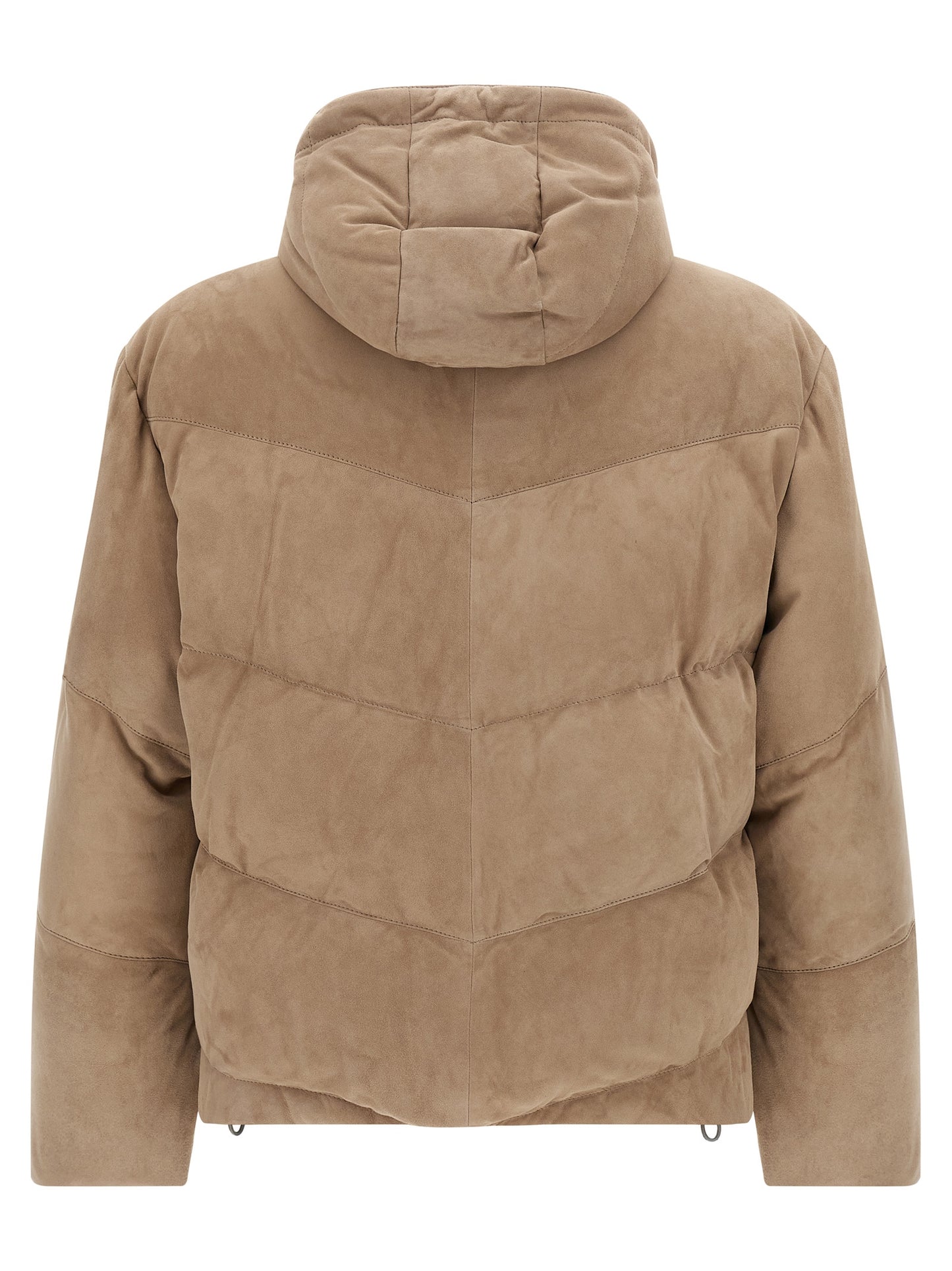 Suede down jacket Down jacket, Parka, Casual jackets