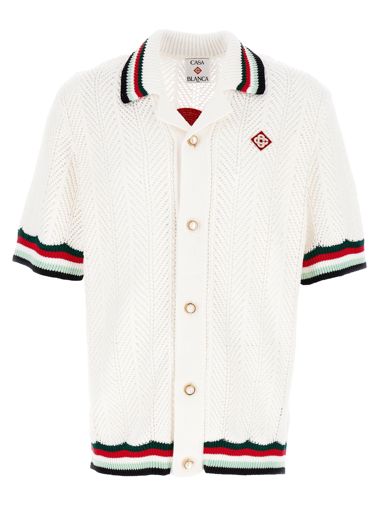 'Sporty Faux Crochet' shirt Shirt, blouse