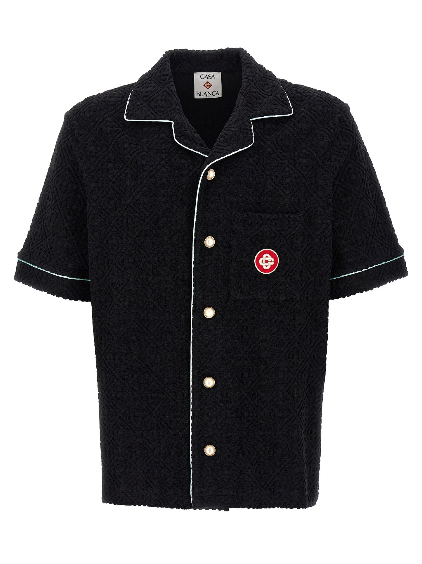 'Towelling Monogram' shirt Shirt, blouse